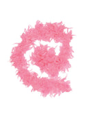 Pink Feather Boa Costume Accessory