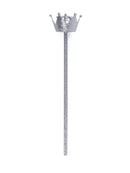 Silver Crown Wand Costume Accessory