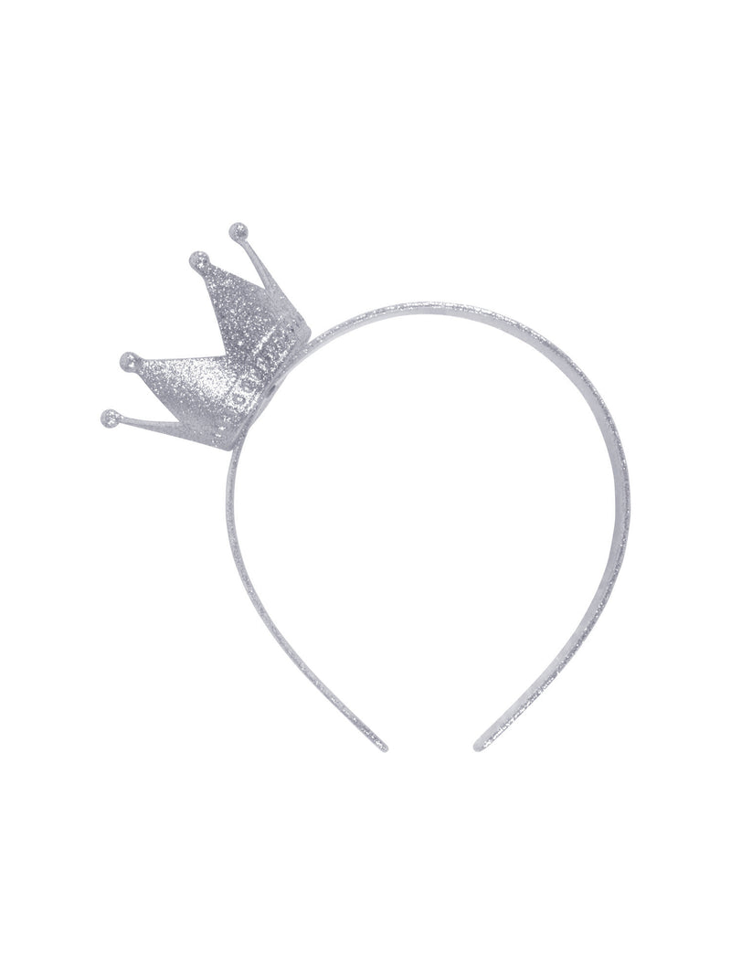 Silver Crown Headband Costume Accessory