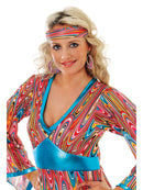 Mod Swirl Mod Glitter Earrings Costume Accessory