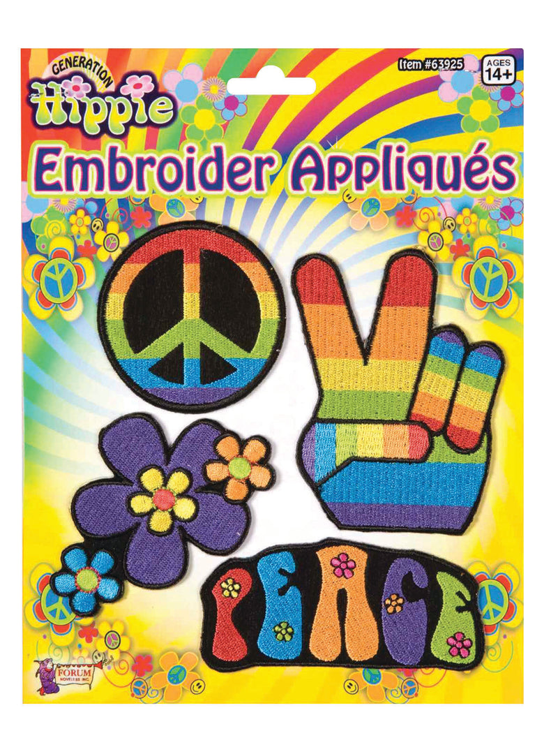 Hippie Appliques Costume Accessory