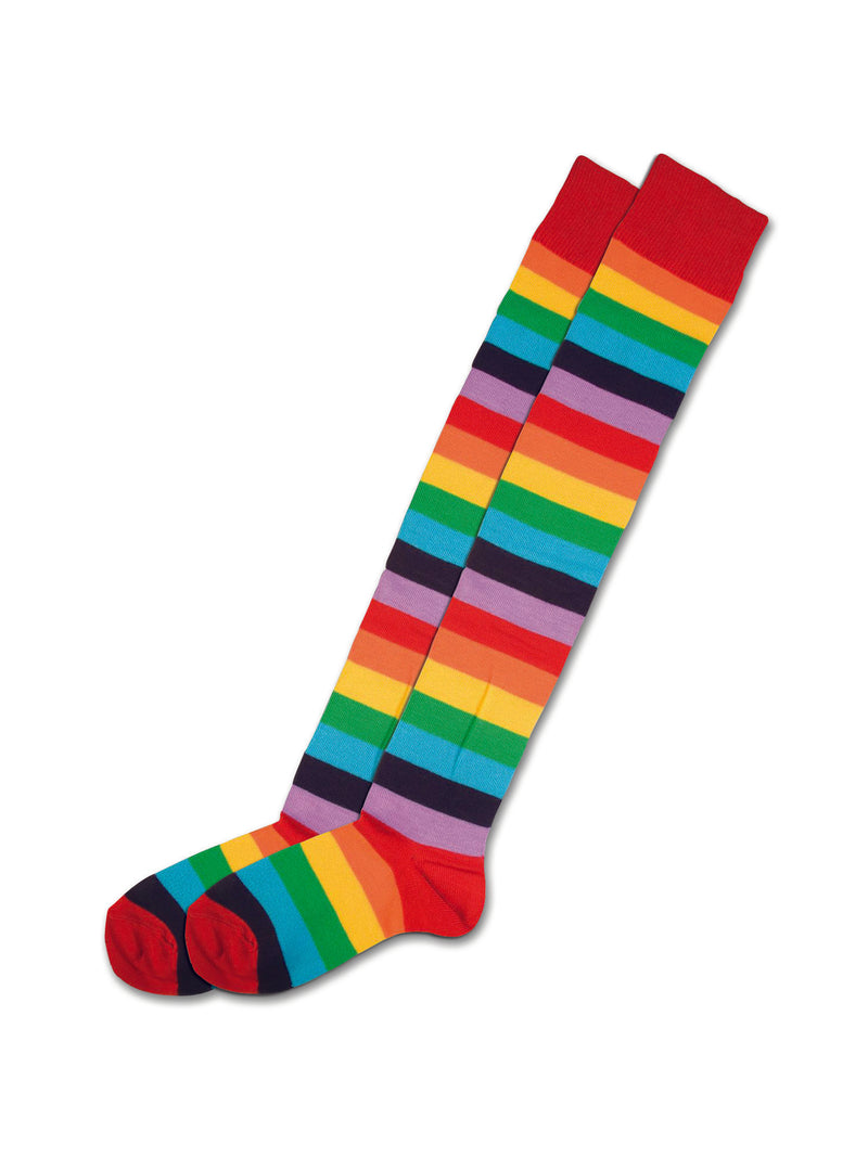 Multi-Coloured Clown Socks