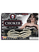 Skeleton Hand Choker Costume Accessory