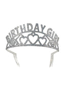 Birthday Girl Glitter Tiara Costume Accessory