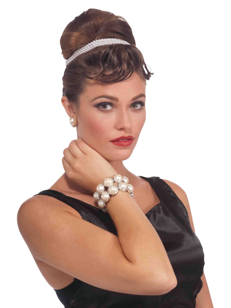 Vintage Pearl Bracelet Costume Accessory