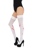 White Stockings With Blood Stain Costume Accessory