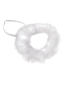 White Feather Halo Costume Accessory