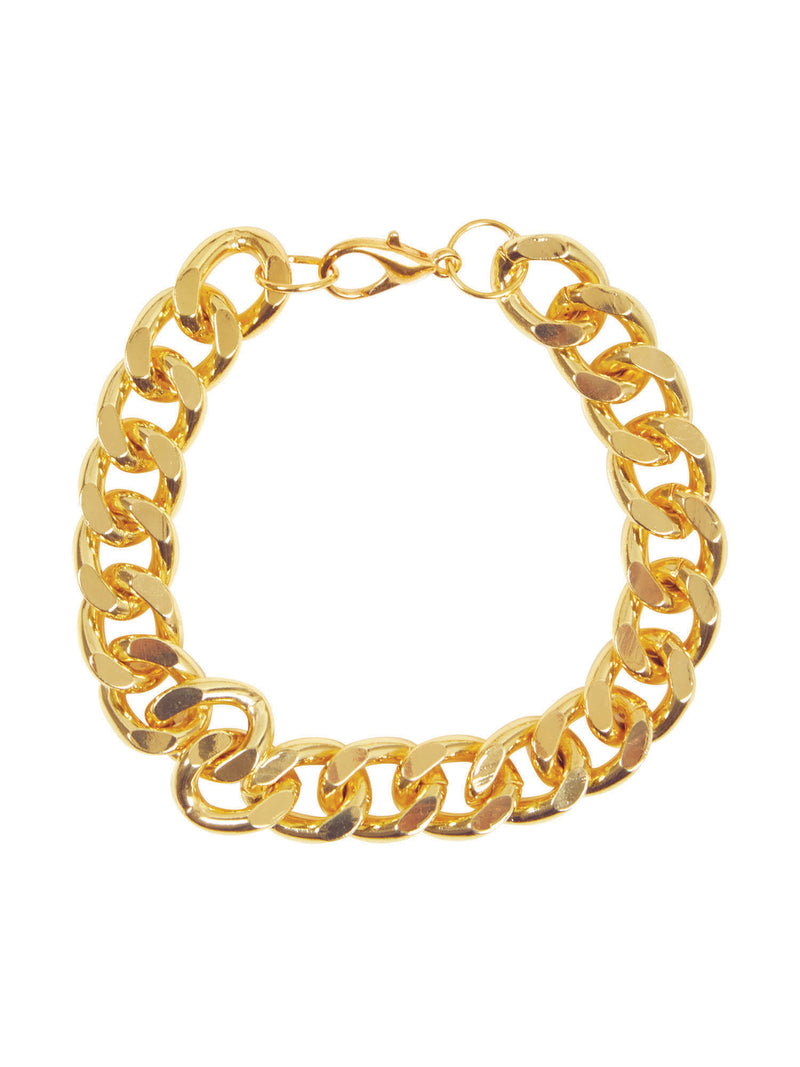 Gold Disco Bracelet Costume Accessory