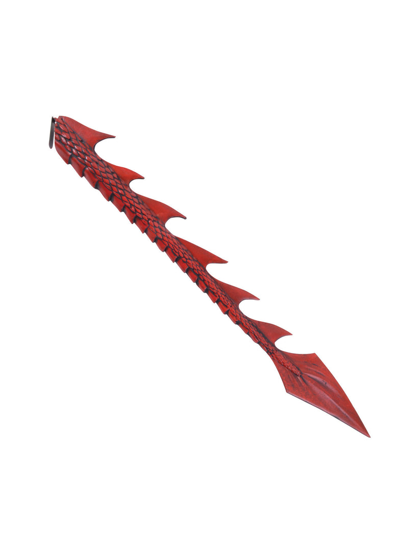 Red Clip On Dragon Tail Costume Accessory