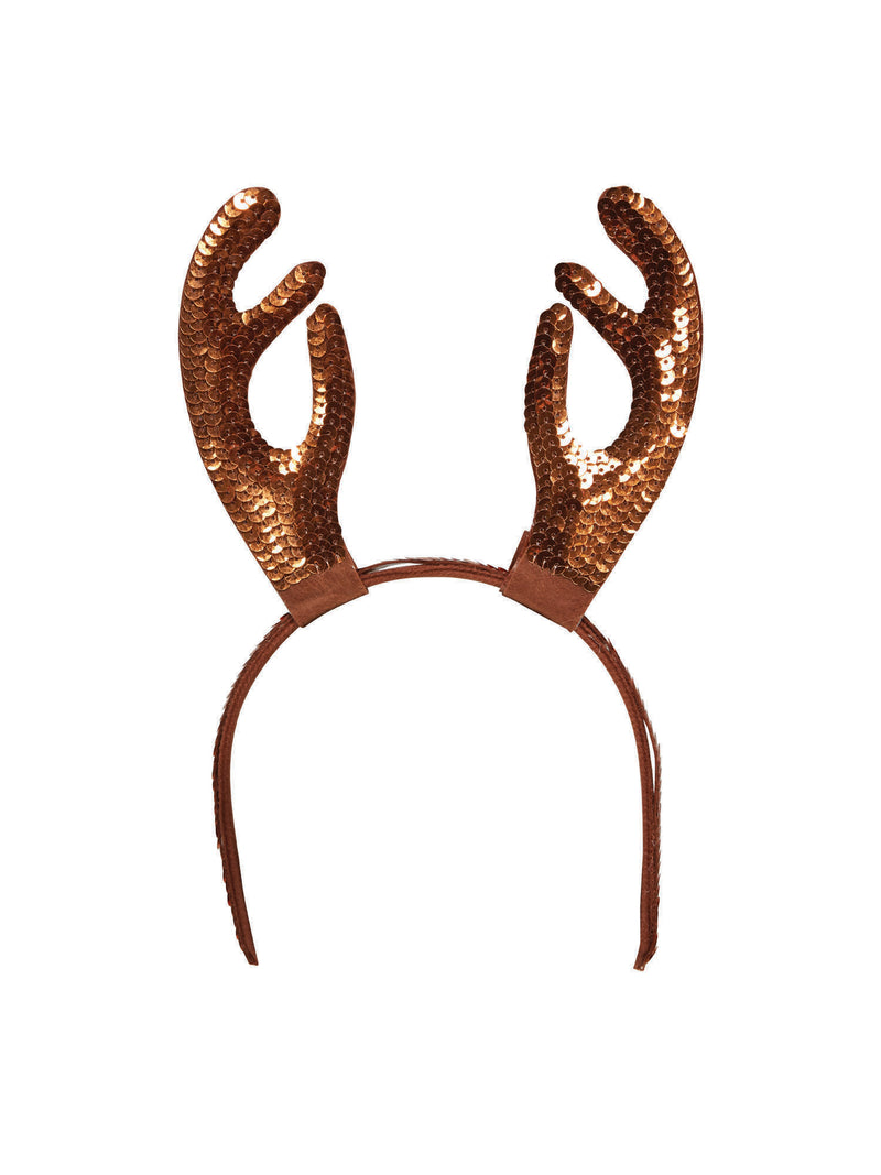 Reindeer Horns Sequin Costume Accessory
