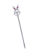 Silver Bunny Wand Costume Accessory