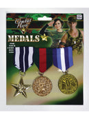 Military Medals Costume Accessory