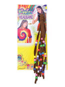 Hippie Beaded Headband Costume Accessory