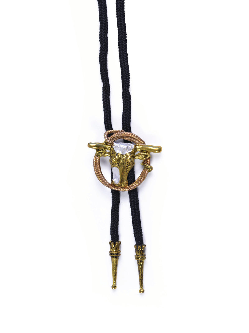 Cowboy Bootlace Tie Steer & Rope Costume Accessory
