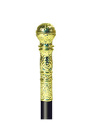 Gold Ball Cane Costume Accessory