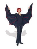Velvet Bat Wings Costume Accessory