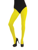 Yellow Ladies Tights Costume Accessory