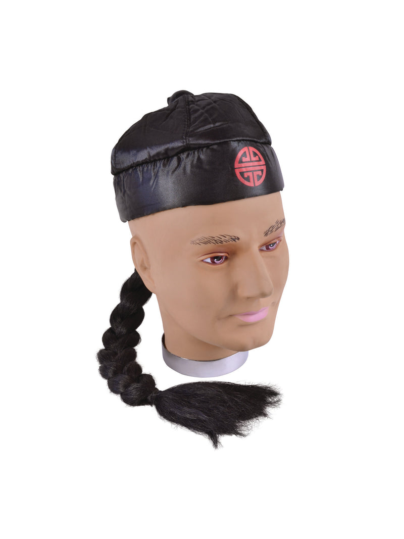 Chinese Hat With Pigtail
