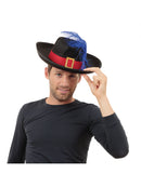Black Musketeer Felt Hat