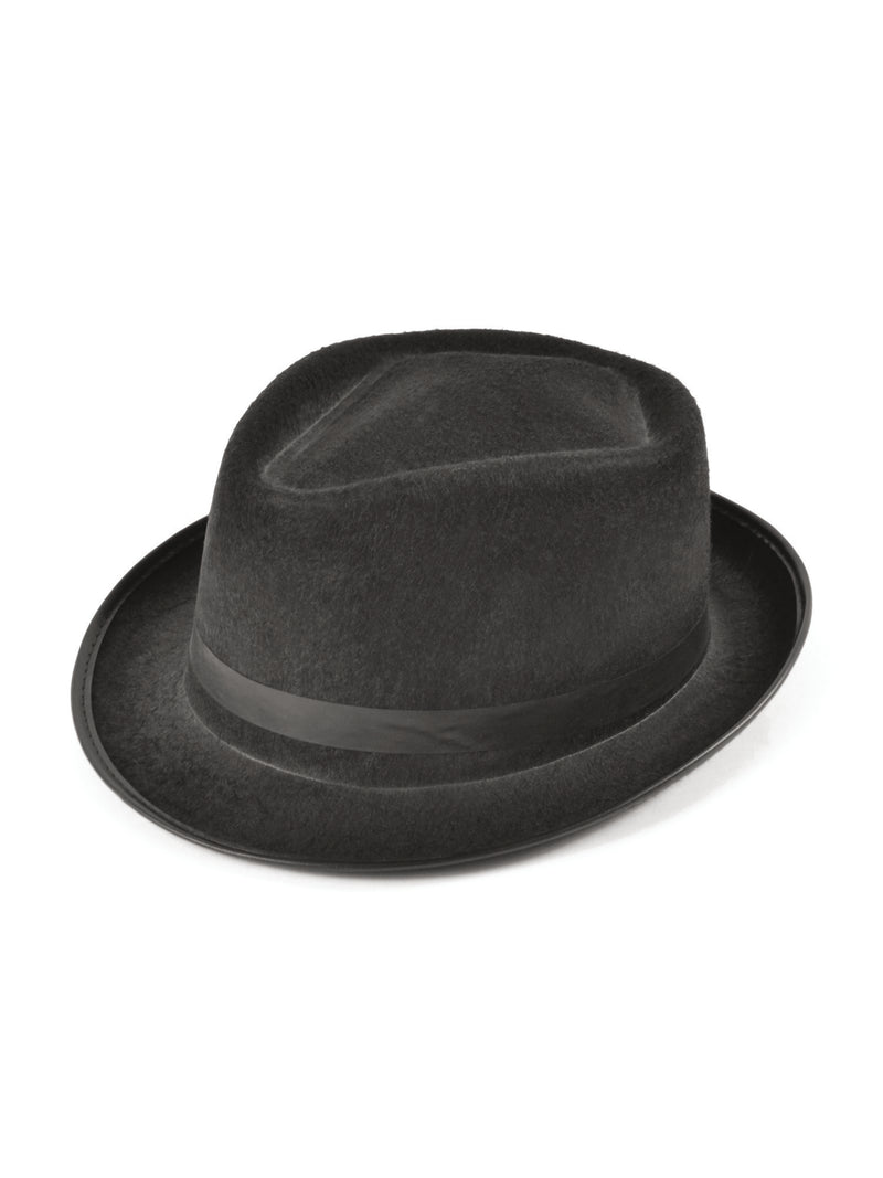 Black Felt Blues Hat