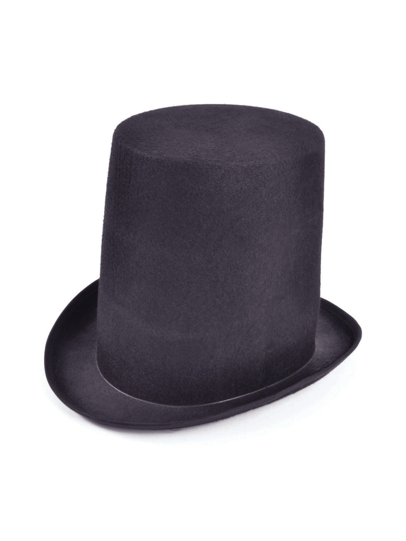 Black Stovepipe Top Hat
