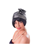 Silver 20's Cloche Hat
