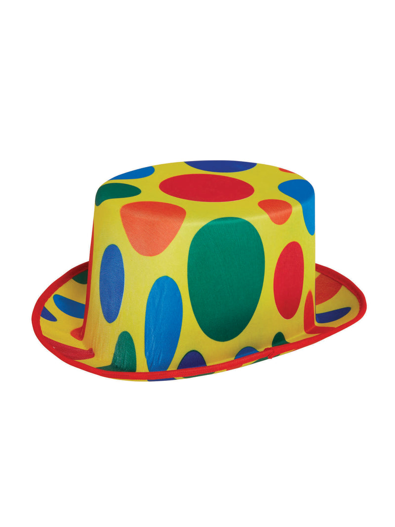 Clown Polka Dot Top Hat