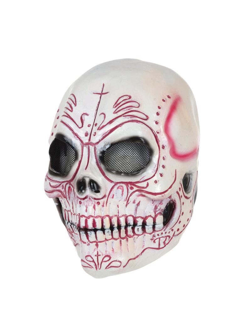 Latex Skull Colourful Mask