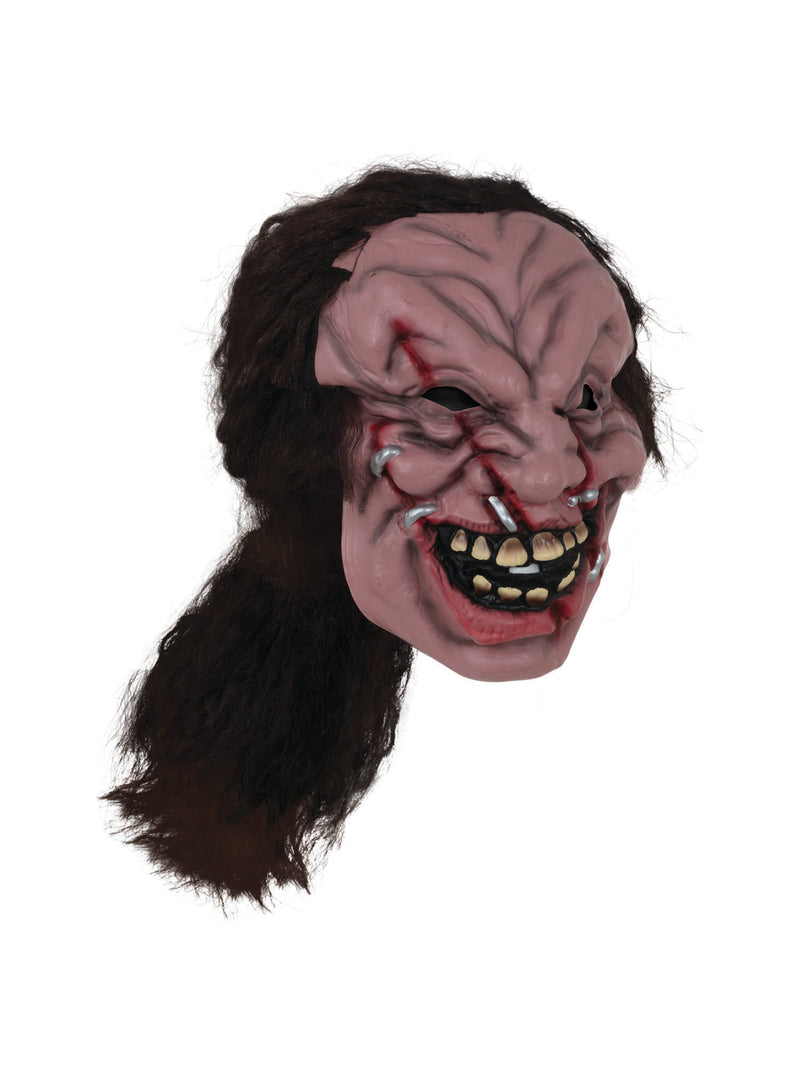 Zombie Mask With Hair