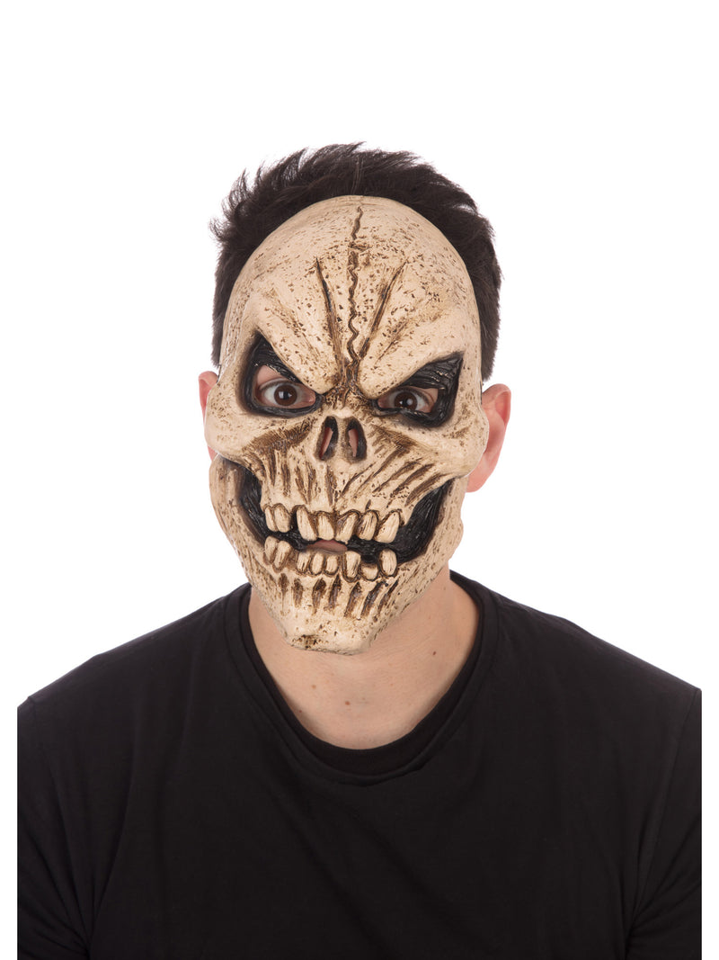 Dark Skeleton Grin Mask
