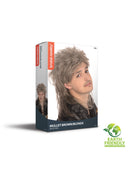 Brown & Blonde Deluxe Mullet Wig