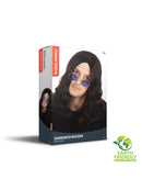 Black Darkness Rocker Wig