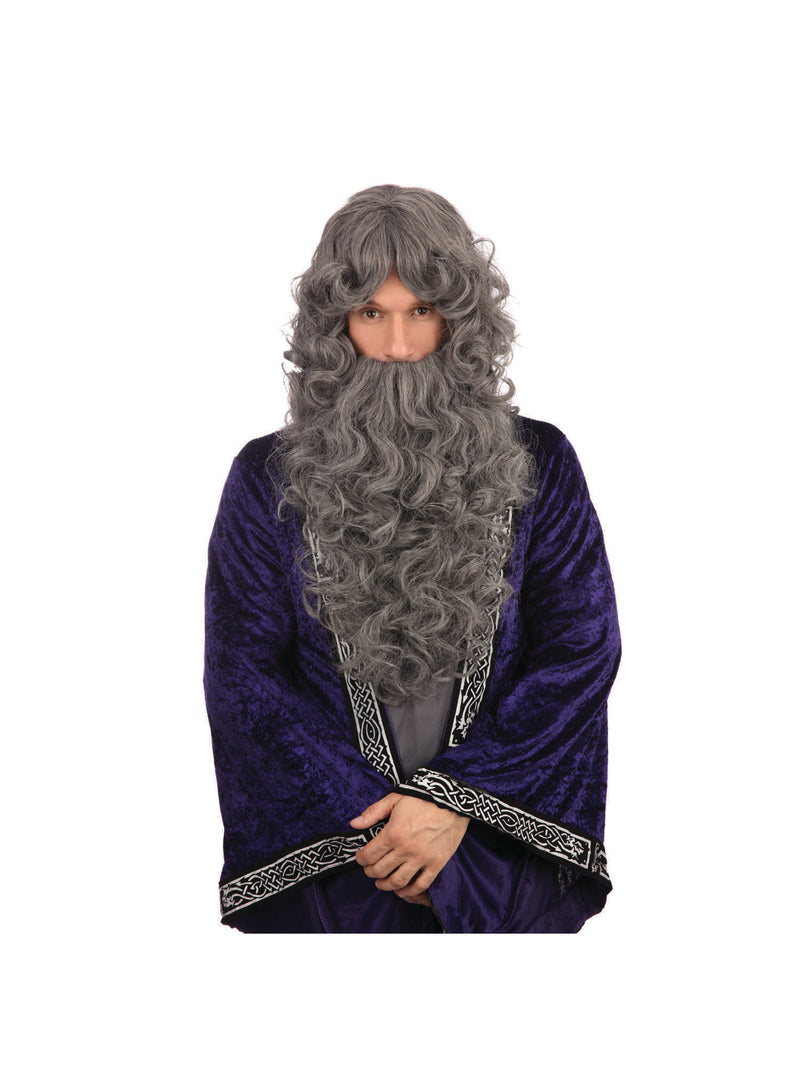 Grey Wizard Wig