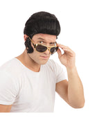Rock Star Wig & Sideburns