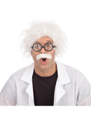 White Einstein Wig