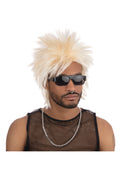 Blonde 80's Rock Idol Wig