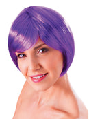 Purple Flirty Flick Wig