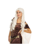 Blonde Medieval Lady Wing Wig