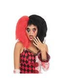 Red & Black Crazy Girl Wig
