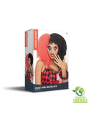 Red & Black Crazy Girl Wig