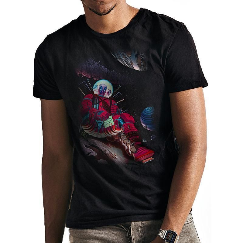 Deadpool In Space T-Shirt