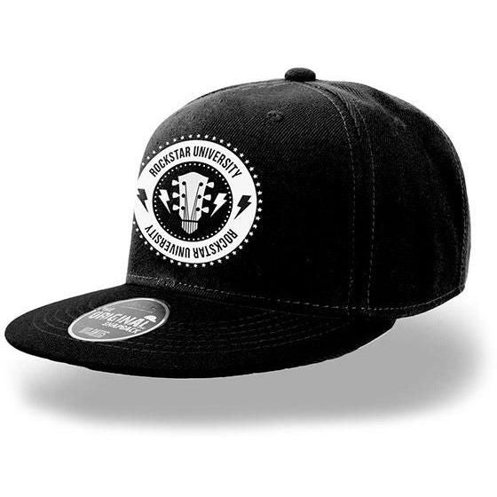 Black Rockstar University Baseball Cap