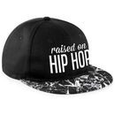 Black Raised On Hip Hop Baseball Cap