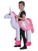 Child's Riding Unicorn Step-In Costume
