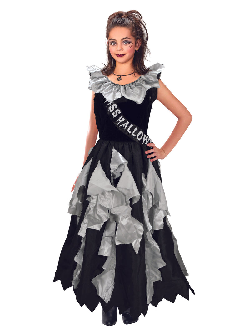 Child's Zombie Prom Queen Costume