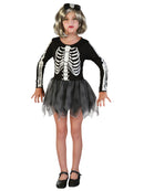 Child's Skeleton Girl Costume