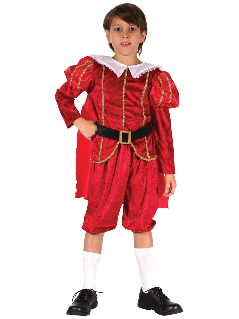 Child's Tudor Prince Costume