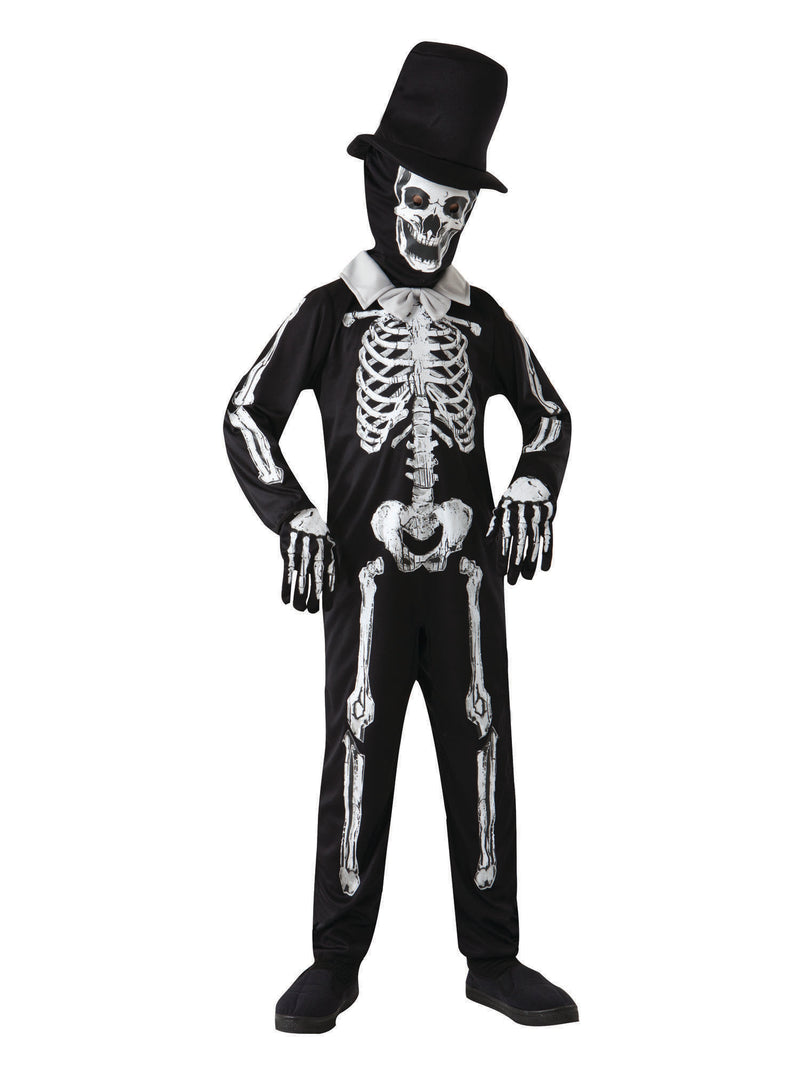 Child's Skeleton Bone Zombie Costume