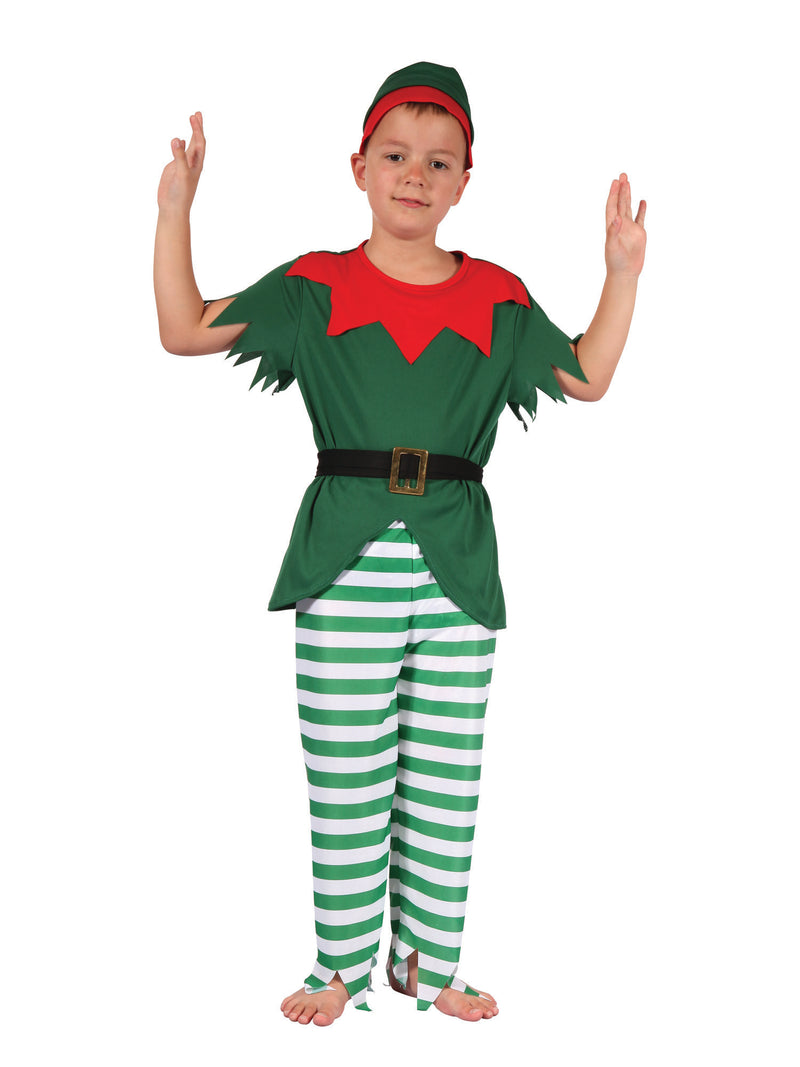 Child's Santa's Helper Boy Costume