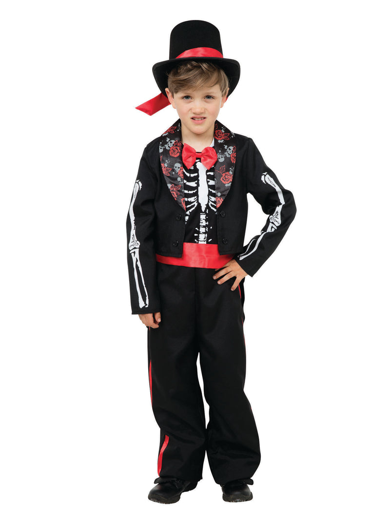 Child's Day Of The Dead Boy Costume